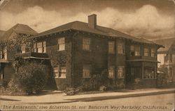 "The Amaranth", 2246 Atherton St. cor. Bancroft Way Berkeley, CA Postcard Postcard Postcard