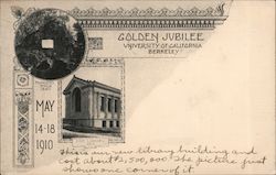 Golden Jubilee - University of California Berkeley Postcard Postcard Postcard