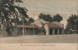 The gateway, Idora Park Postcard