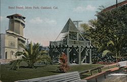 Band Stand, Idora Park Postcard