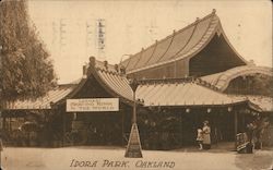 Idora Park Skating Rink, Largest in the World Oakland, CA Postcard Postcard Postcard