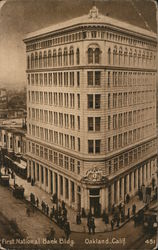 First National Bank Bldg. Postcard