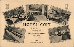 Hotel Coit Postcard