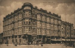 Hotel Crellin, "The Down Town Hotel of Oakland", Louis Aber, Prop. California Postcard Postcard Postcard