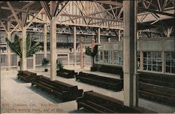 "Key Route" Ferry Waiting Room, End of Pier Oakland, CA Postcard Postcard Postcard