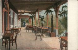 4176 Oakland, Cal., Hotel at Piedmont Springs Postcard