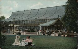 Idora Park Skating Rink, Largest in the World Oakland, CA Postcard Postcard Postcard