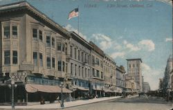 13th Street Oakland, CA Postcard Postcard Postcard