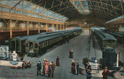 S.P. Co's. Depot Postcard