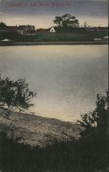 Moonlight on Lake Merritt Postcard