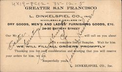 L. Dinkelspiel Company, Inc. Postcard