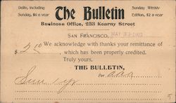 The Bulletin Postcard