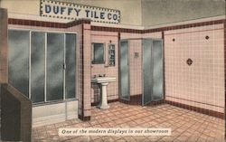 Duffy Tile Co, One of the Modern Displays in our Showroom San Francisco, CA Postcard Postcard Postcard