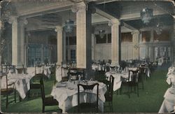 Dining Room, Hotel Stewart, Geary near Powell Sts. Postcard