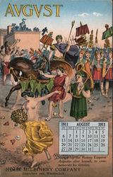 August - Holm Millinery San Francisco, CA Calendars Postcard Postcard Postcard