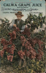 Calwa Grape Juice, Calwa Products Co. San Francisco, CA Postcard Postcard Postcard