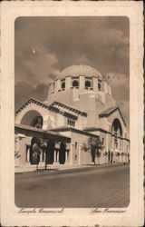 Synagogue Temple Emanuel Postcard