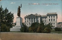 SOuthern Pacific Hospital Postcard