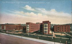 San Francisco City Hospital Postcard