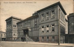 Hearst Grammar School Postcard