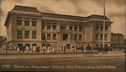 Mission Grammar School Postcard