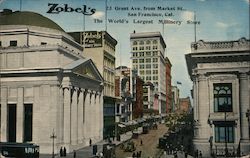 Zobel's San Francisco, CA Postcard Postcard Postcard