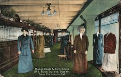 Model Cloak & Suit house Postcard