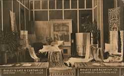 Bigley's Lace & Curtain Company Exhibit San Francisco, CA Postcard Postcard Postcard