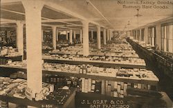 J.L. Graf & Company Interior View Postcard