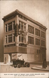 Our Future Home at Grant and Union Square Aves. (Bet. Geary and Post Streets)- The Juvenile Postcard