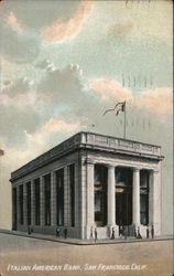 Italian American Bank Postcard