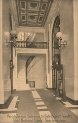 First National Bank Postcard