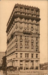 Fargo Nevada National Bank of San Francisco California Postcard Postcard Postcard