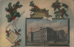 Merry Christmas - U.S. Mint San Francisco, CA Postcard Postcard Postcard