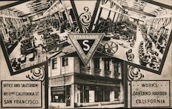 Standard Gas Engine Co. San Francisco, CA Postcard Postcard Postcard