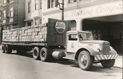 Pepsi-Cola Bottling Autocar Trucks Postcard