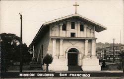 Mission Dolores Postcard