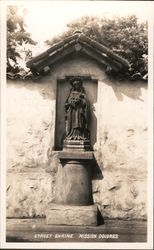 Street Shrine, Mission Dolores Postcard