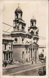 Building After 1906 Earthquake Postcard