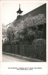 Episcopal Church of St. Mary the Virgin San Francisco, CA Postcard Postcard Postcard