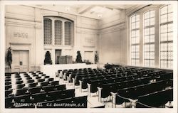 Assembly Hall C.S. Sanatorium, S.F. San Francisco, CA Postcard Postcard Postcard