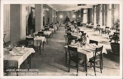 Main Dining Room, Christian Science Benevolent Association on Pacific Coast San Francisco, CA Postcard Postcard Postcard