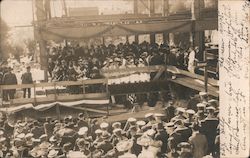 Laying Cornerstone for German Hospital ,1905 San Francisco, CA Postcard Postcard Postcard