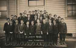 St. Joseph School Students San Francisco, CA Postcard Postcard Postcard