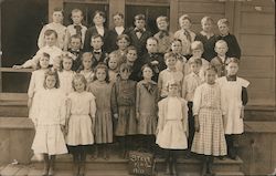 1910 Starr King Elementary "Autism School" Class Photo San Francisco, CA Postcard Postcard Postcard