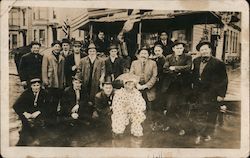 Performers In Front of Family Liquor Store San Francisco, CA Postcard Postcard Postcard