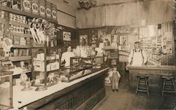 John Bollman Co. Store Interior, Advertising Postcard