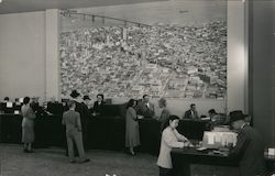 Market-Jones Office, Anglo California National Bank Postcard