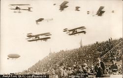 Rare 1910 Air Show Aviation Park San Francisco, CA Postcard Postcard Postcard