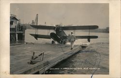 Oakland to San Francisco Air Ferries California Postcard Postcard Postcard